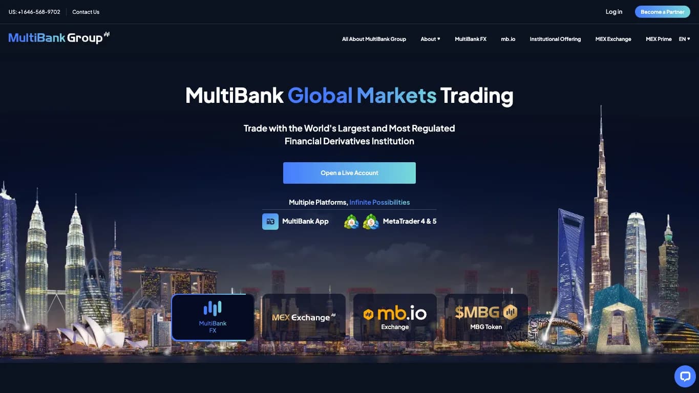MultiBank Group website