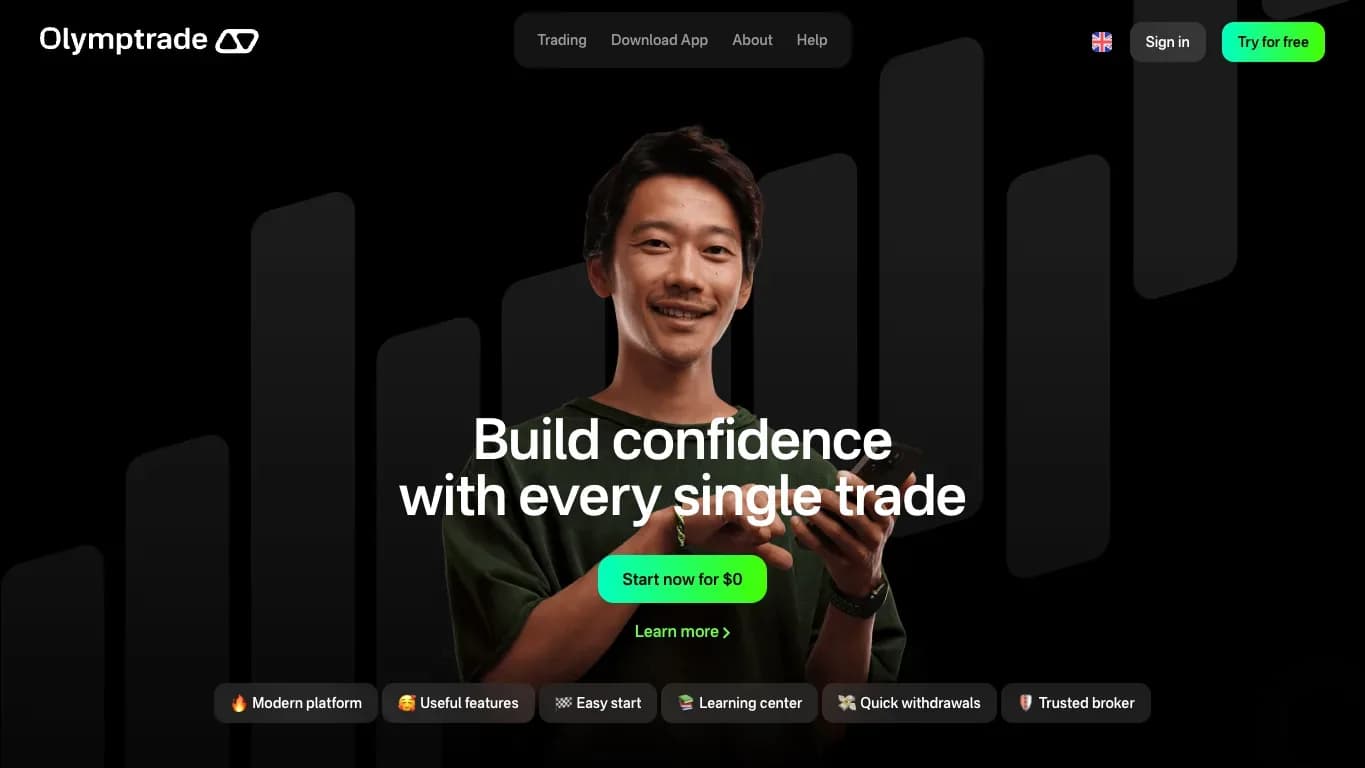 Olymp Trade website