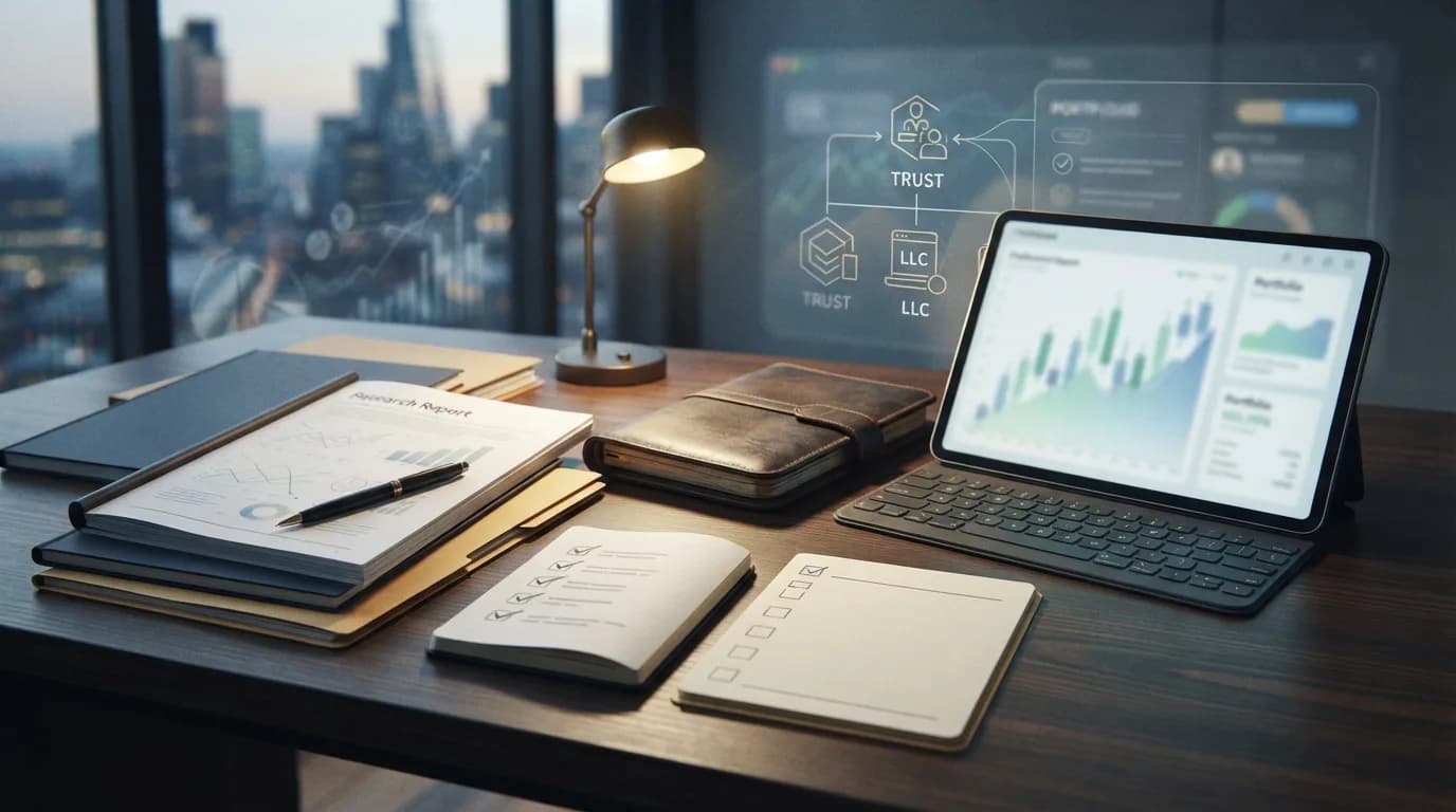 Entity Brokerage Account Checklist: Trusts, LLCs, and Business Accounts article illustration
