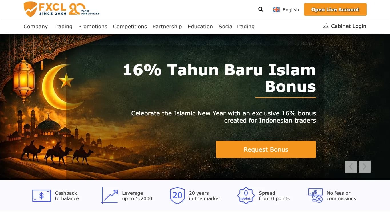 FXCL website