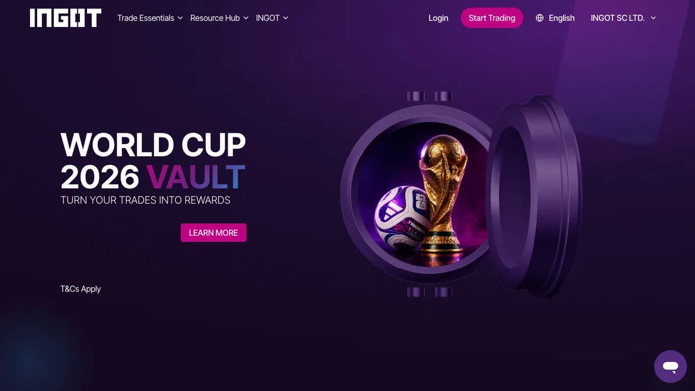 INGOT Brokers website