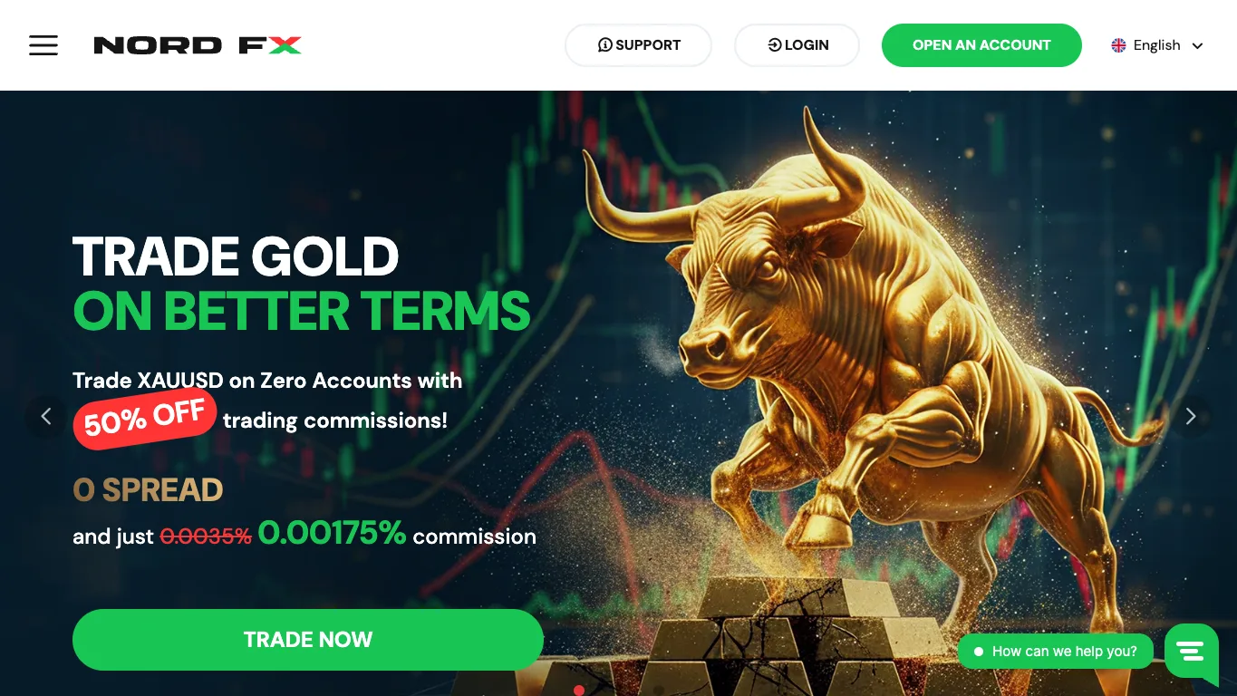 NordFX website
